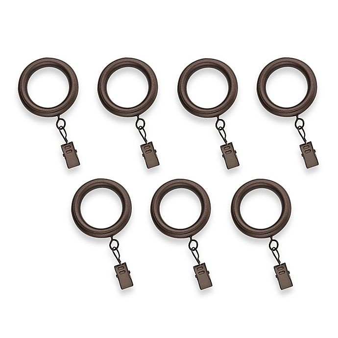 slide 1 of 1, Cambria Casuals Clip Rings - Bronze, 7 ct