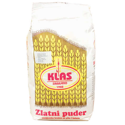 slide 1 of 1, Klas Zlatni Puder Flour, 2 kg