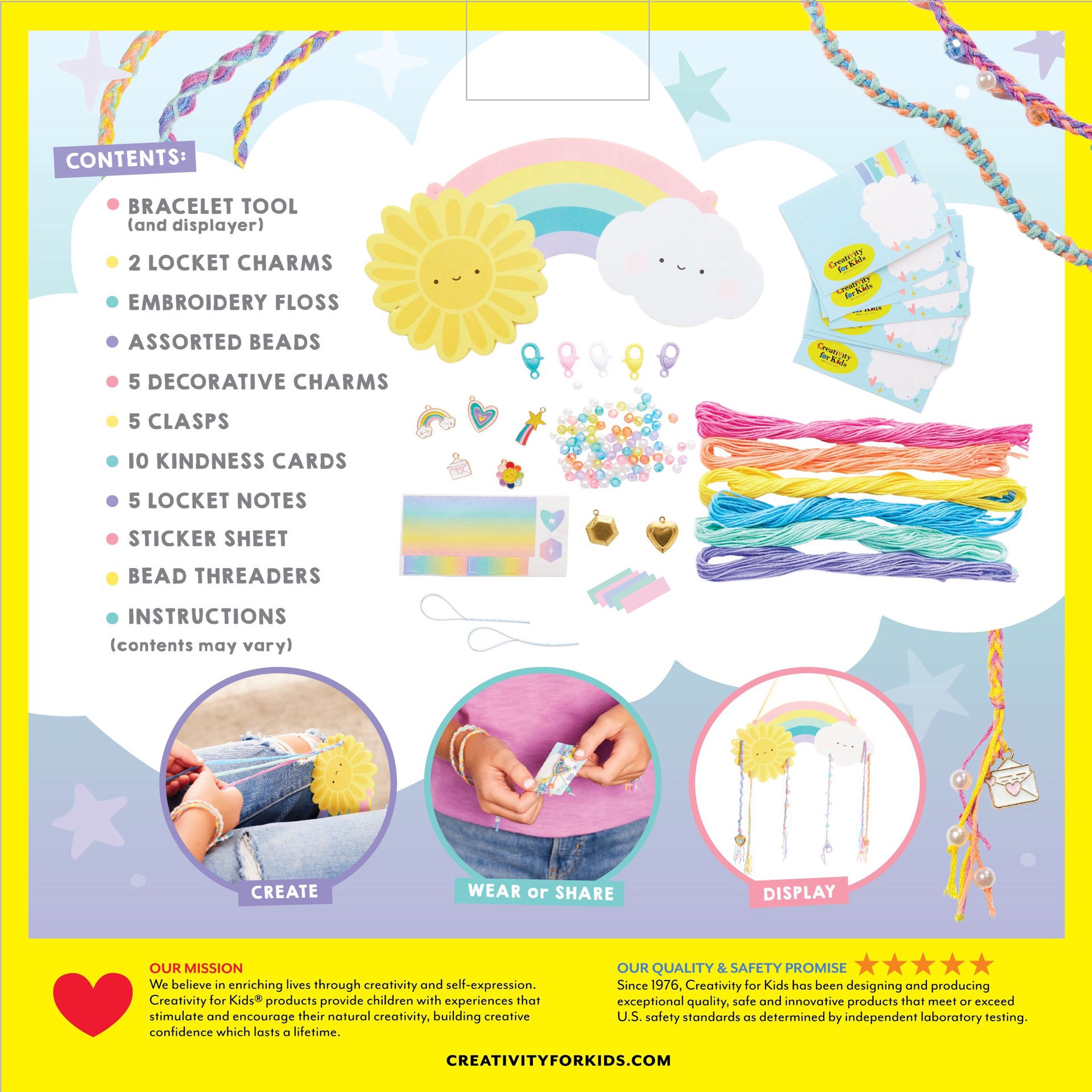 slide 6 of 12, Faber-Castell Creativity For Kids Friendship Bracelets Kit, 1 ct