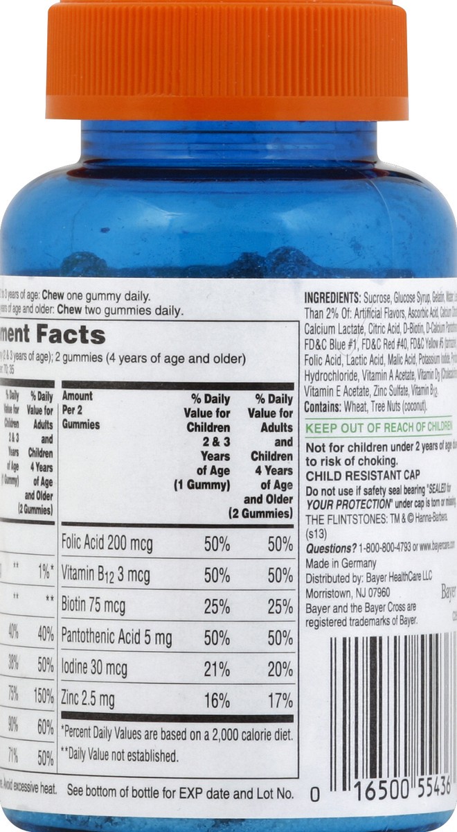 slide 4 of 4, Flintstones Sour Gummies Complete Vitamins, 70 ct