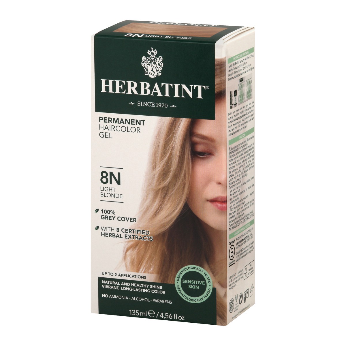 slide 2 of 12, Herbatint Haircolor Gel 135 ml, 4 oz