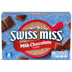 Swiss Miss Milk Chocolate Flavored Hot Cocoa Mix, 8 Count Hot Cocoa Mix Packets