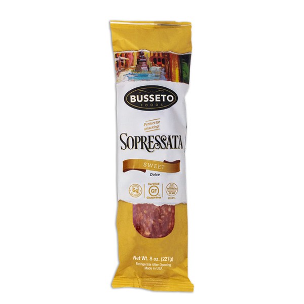 slide 1 of 1, Busseto Foods Sweet Sopressata, 8 oz