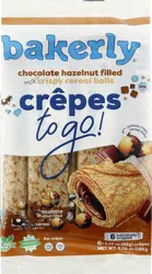 bakerly Chocolate Hazelnut Filled Crepes To Go 6 ea