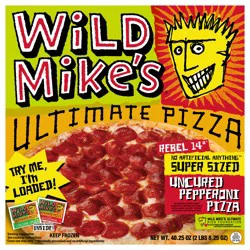 Wild Mike's Super Size Pepperoni Pizza
