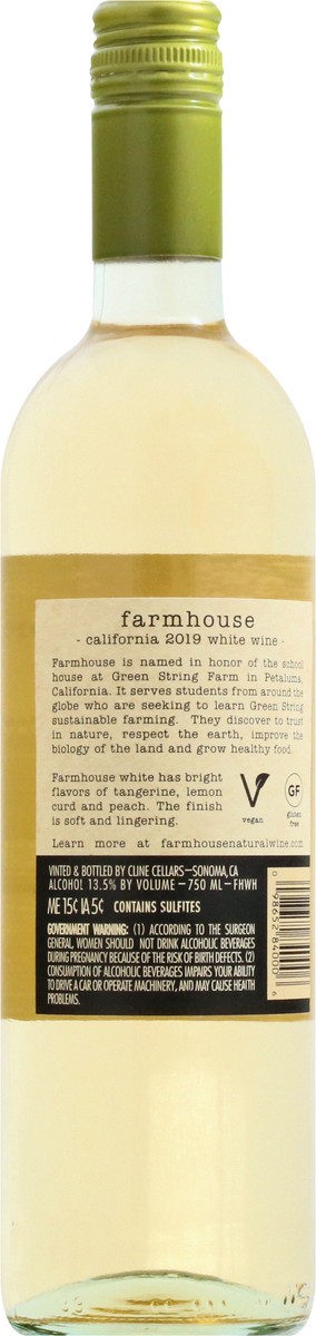 slide 5 of 9, Farmhouse California White Wine 750 ml, 750 ml