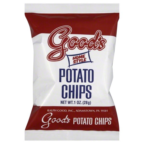 slide 1 of 1, Good's Regular Chips, 1 oz