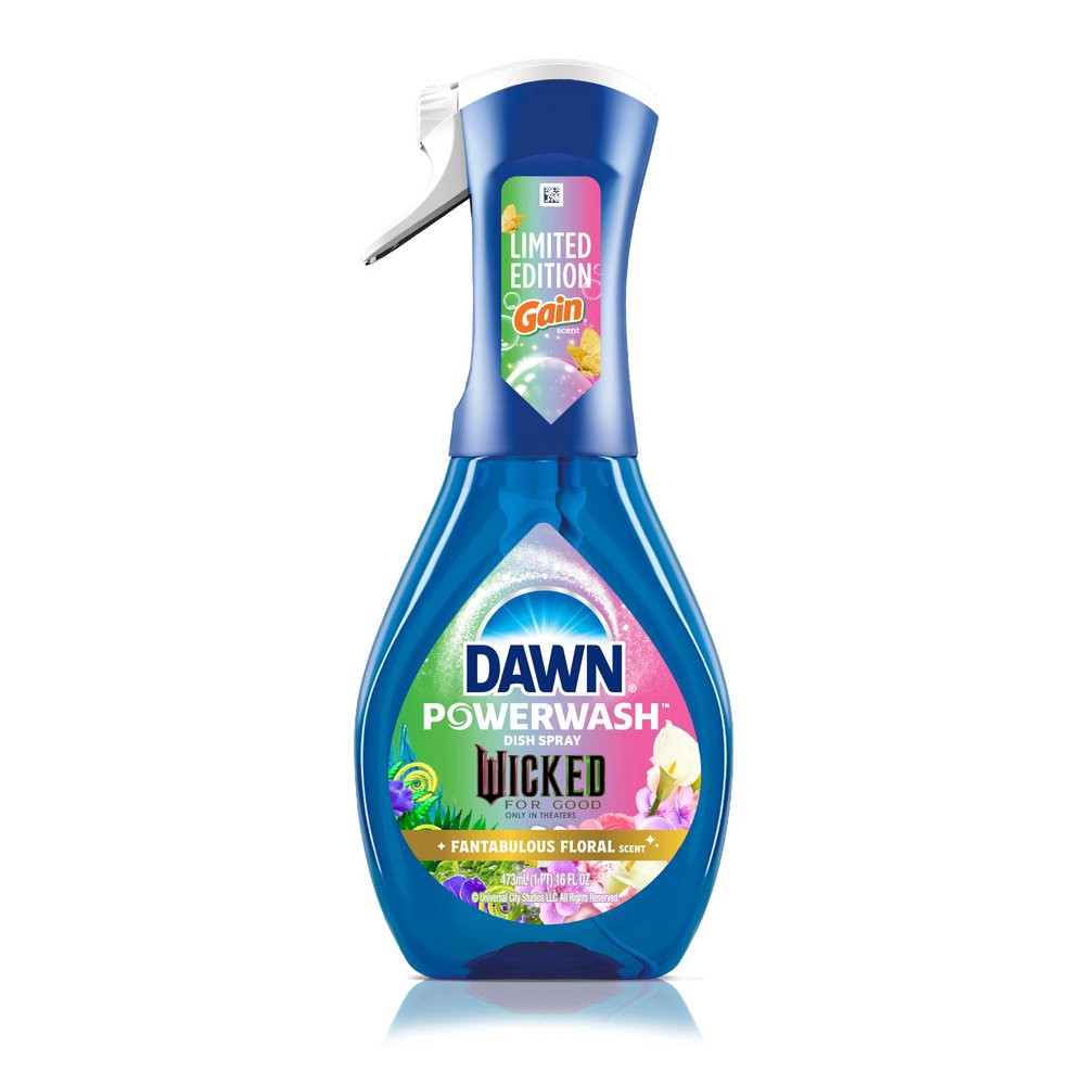 slide 1 of 1, Dawn Powerwash Spray, Dish Soap, Dishwashing Liquid, Fantabulous Floral, 1 Starter Kit, 16 Fl Oz, 1 pint