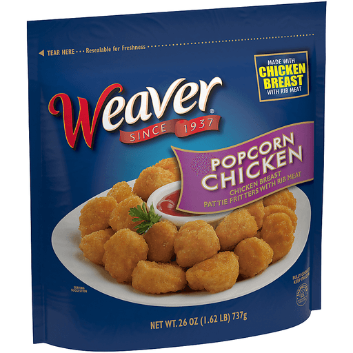 Weaver Popcorn Chicken 24 oz | Shipt