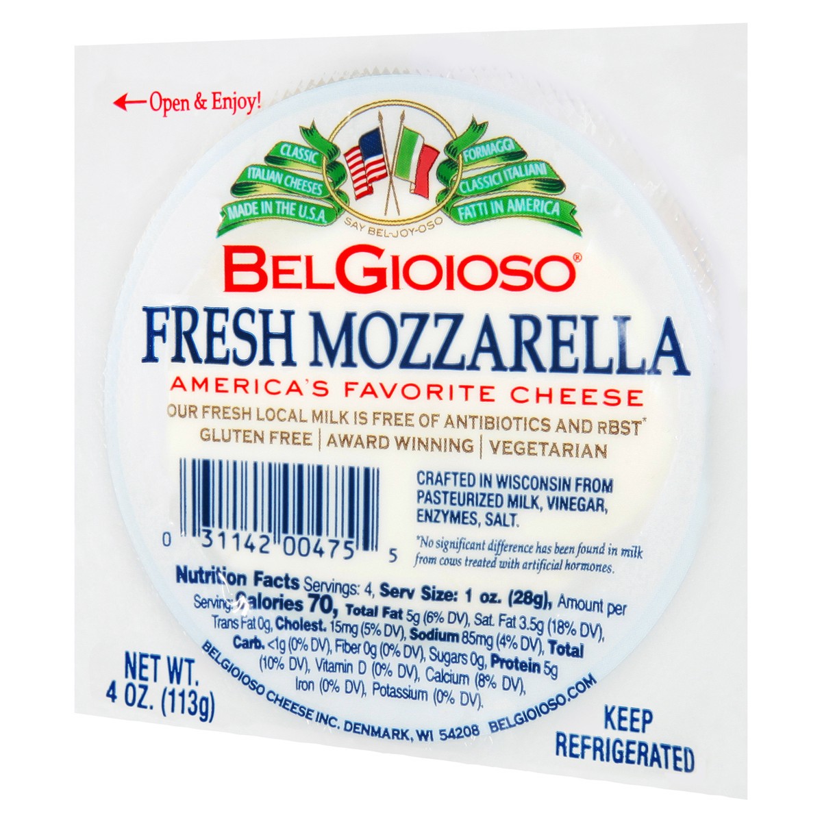 slide 3 of 9, BelGioioso Cheese, 4 oz