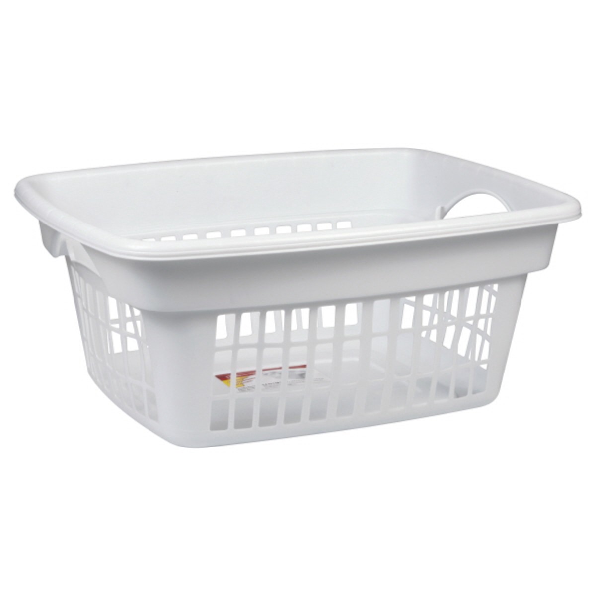 slide 2 of 2, Rubbermaid White Laundry Basket, 1 ct