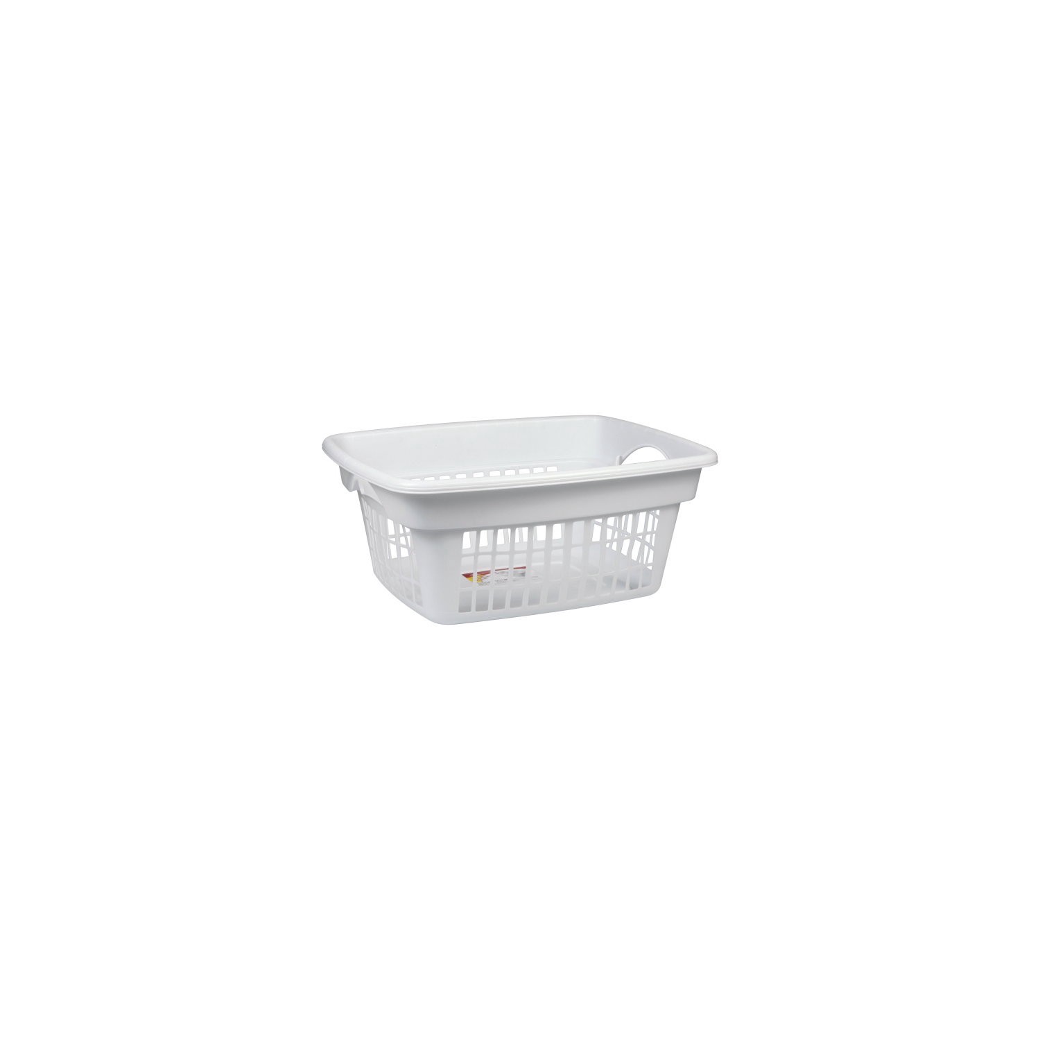 slide 1 of 2, Rubbermaid White Laundry Basket, 1 ct