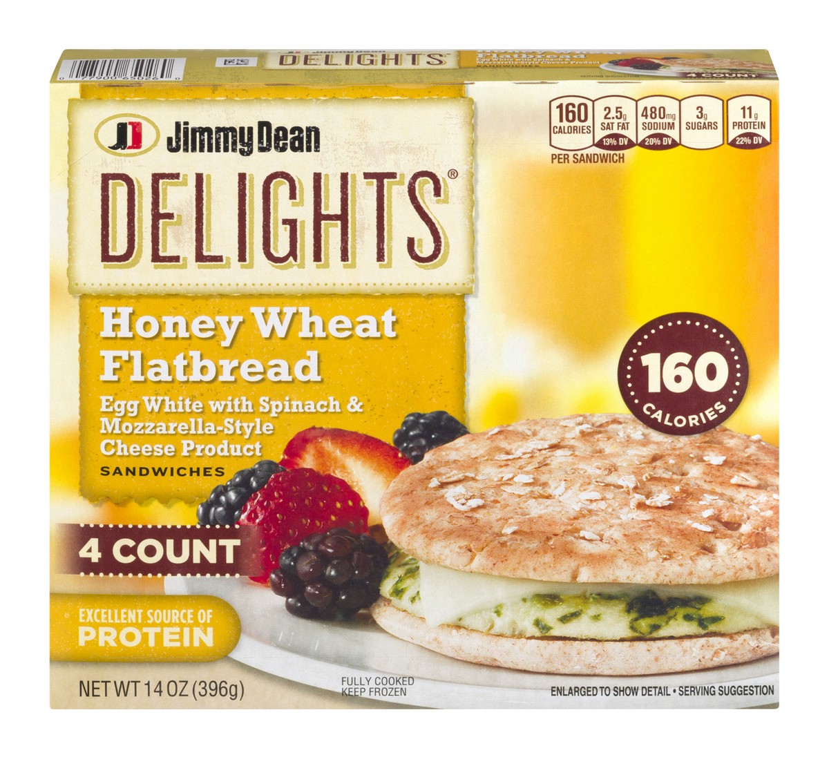 slide 1 of 13, Jimmy Dean Sandwiches/Filled Rolls/Wraps (Frozen), 14 oz