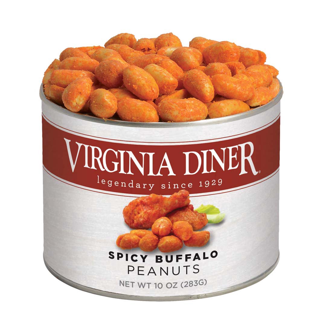 slide 1 of 1, Virginia Diner - Spicy Buffalo Peanuts, 10 oz