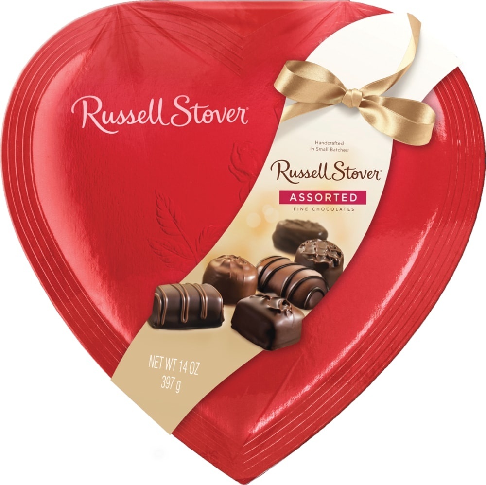 slide 1 of 1, Russell Stover Assorted Chocolates 14 oz, 14 oz