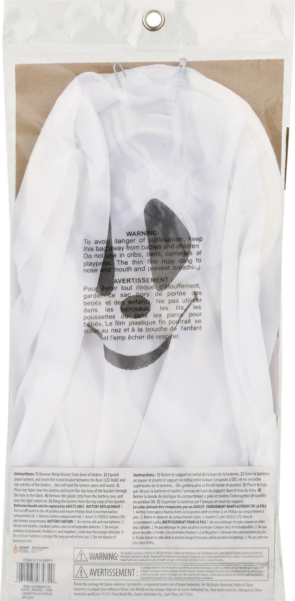 slide 6 of 9, Fun World 18 Inch Color Change Ghost 4 Each, 1 ct