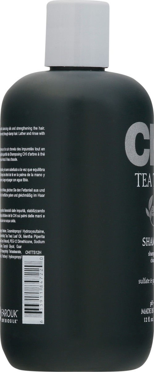 slide 6 of 12, Chi Tea Tree Sulfate & Paraben Free Shampoo, 12 fl oz