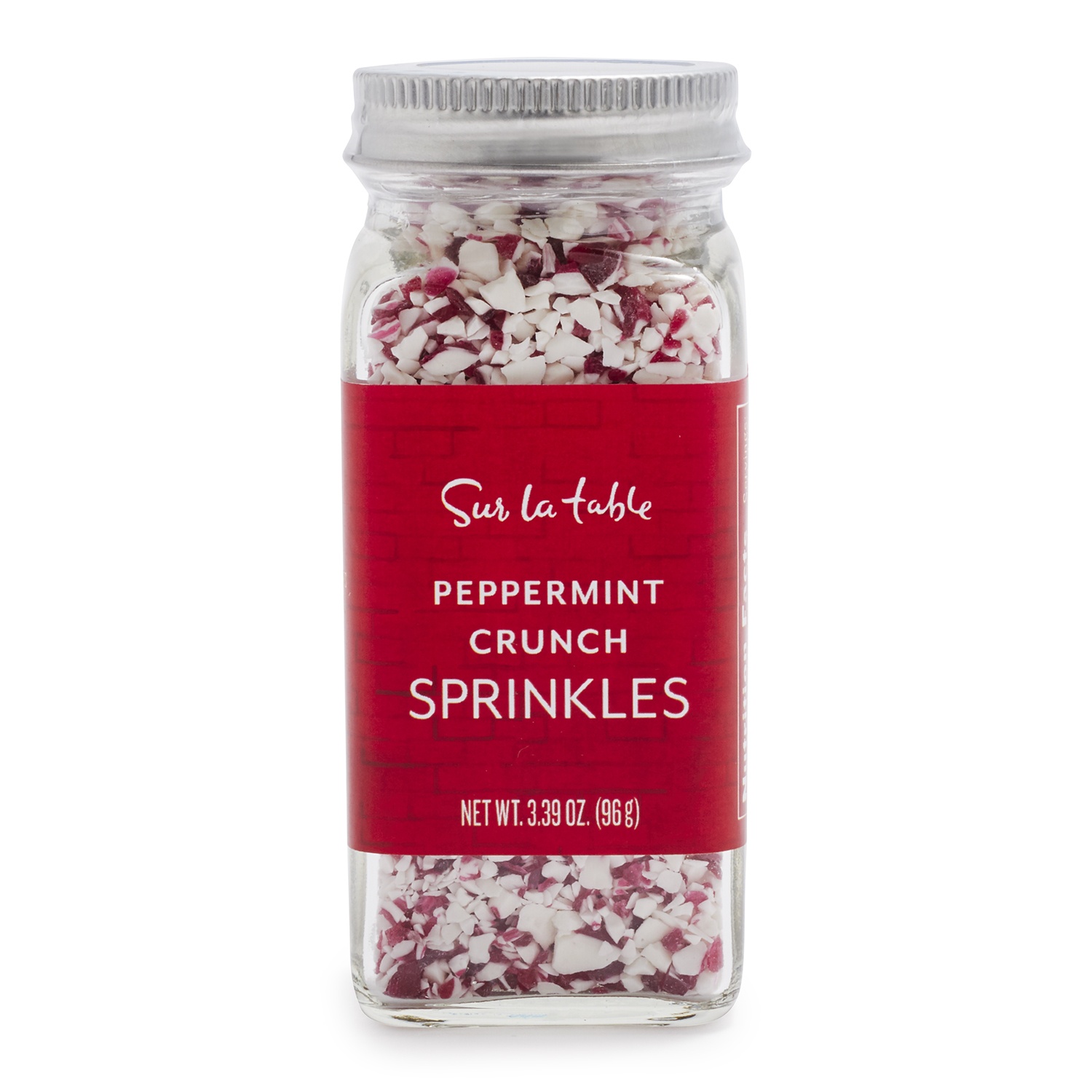 slide 1 of 1, Sur La Table Peppermint Crunch Holiday Sprinkles, 4 oz