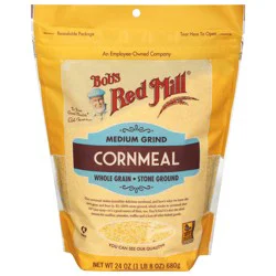 Bob's Red Mill Medium Grind Cornmeal 24 oz