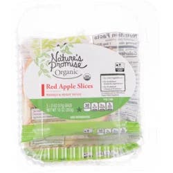 Nature's Promise Organic Red Apple Slices - 5 ct