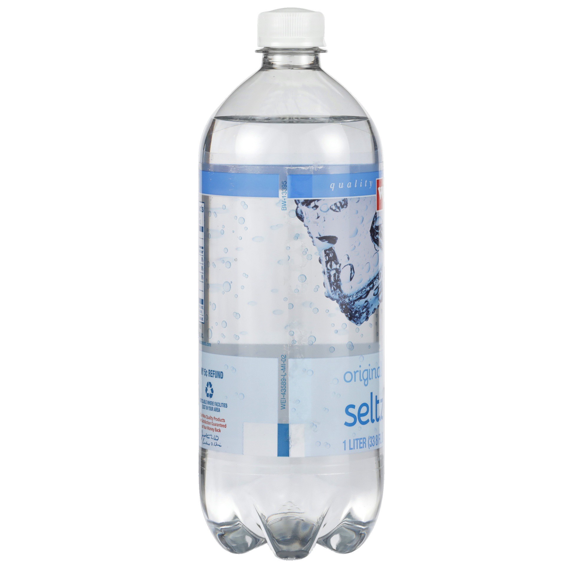 slide 5 of 6, Weis Quality Original Seltzer - 33.8 fl oz, 33.8 fl oz