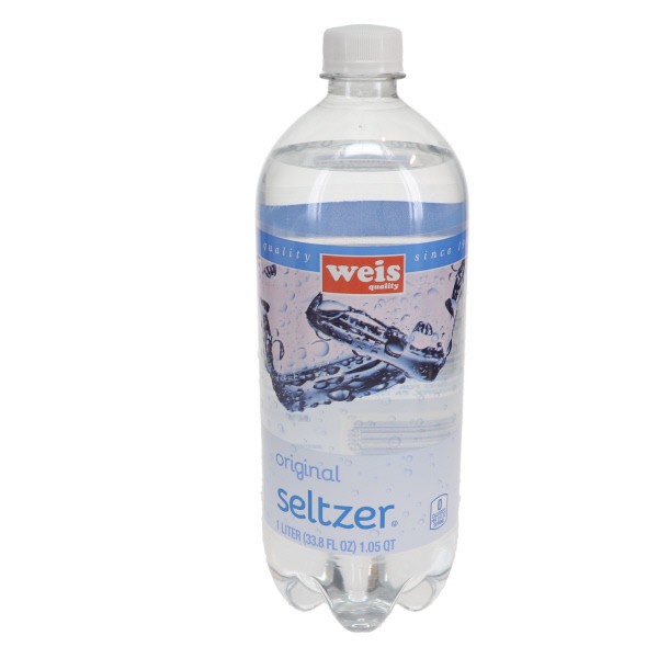 slide 1 of 6, Weis Quality Original Seltzer - 33.8 fl oz, 33.8 fl oz