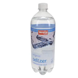 Weis Quality Original Seltzer- 33.8 fl oz