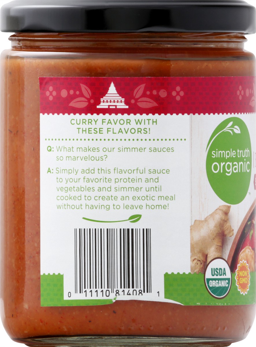 slide 7 of 11, Simple Truth Organic Simmer Sauce 16 oz, 16 oz