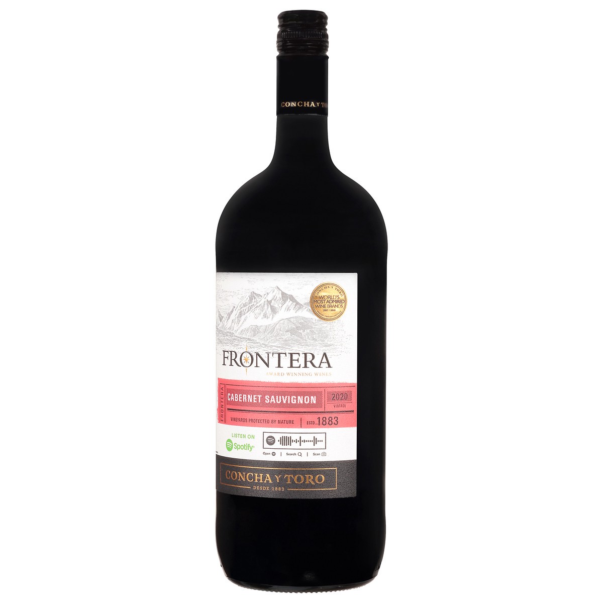 slide 5 of 10, Frontera Central Valley Chile Cabernet Sauvignon Bottle 1.5 lt Bottle, 1.50 liter