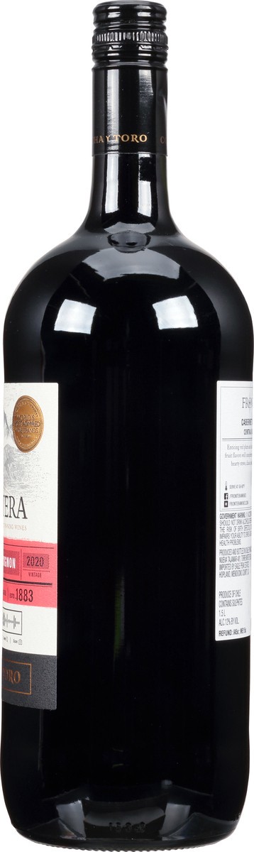 slide 3 of 10, Frontera Central Valley Chile Cabernet Sauvignon Bottle 1.5 lt Bottle, 1.50 liter