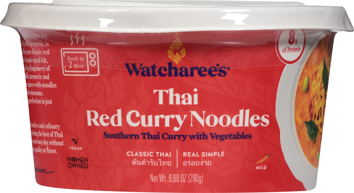 slide 10 of 13, Watcharee's Thai Mild Red Curry Noodles 9.88 oz, 9.88 oz