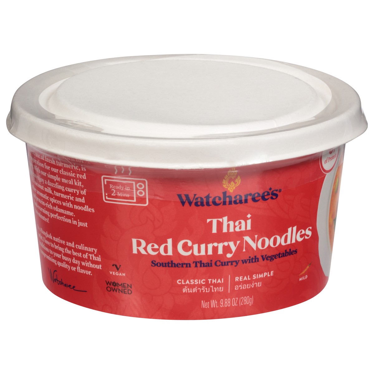 slide 7 of 13, Watcharee's Thai Mild Red Curry Noodles 9.88 oz, 9.88 oz