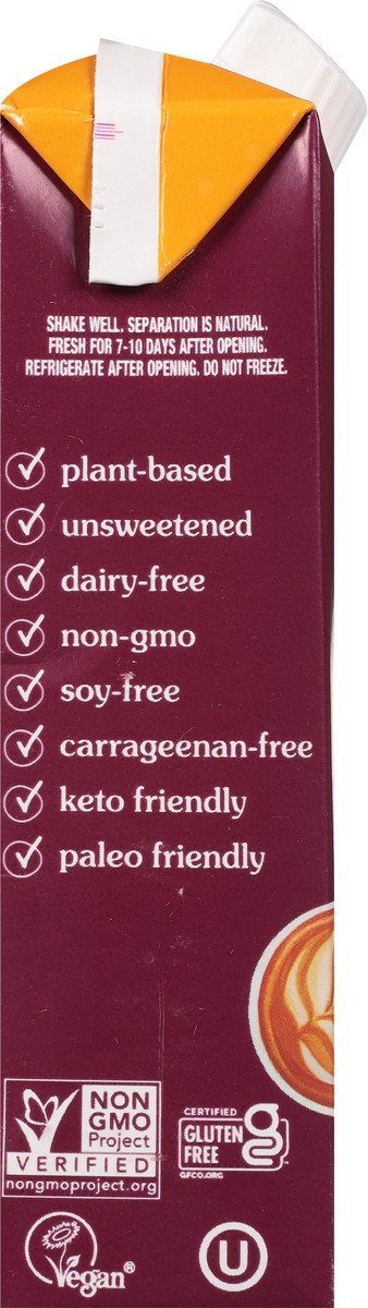 slide 4 of 9, nutpods Almond + Coconut Unsweetened & Dairy Free Coffee Cake Creamer 11.2 fl oz, 11.2 fl oz