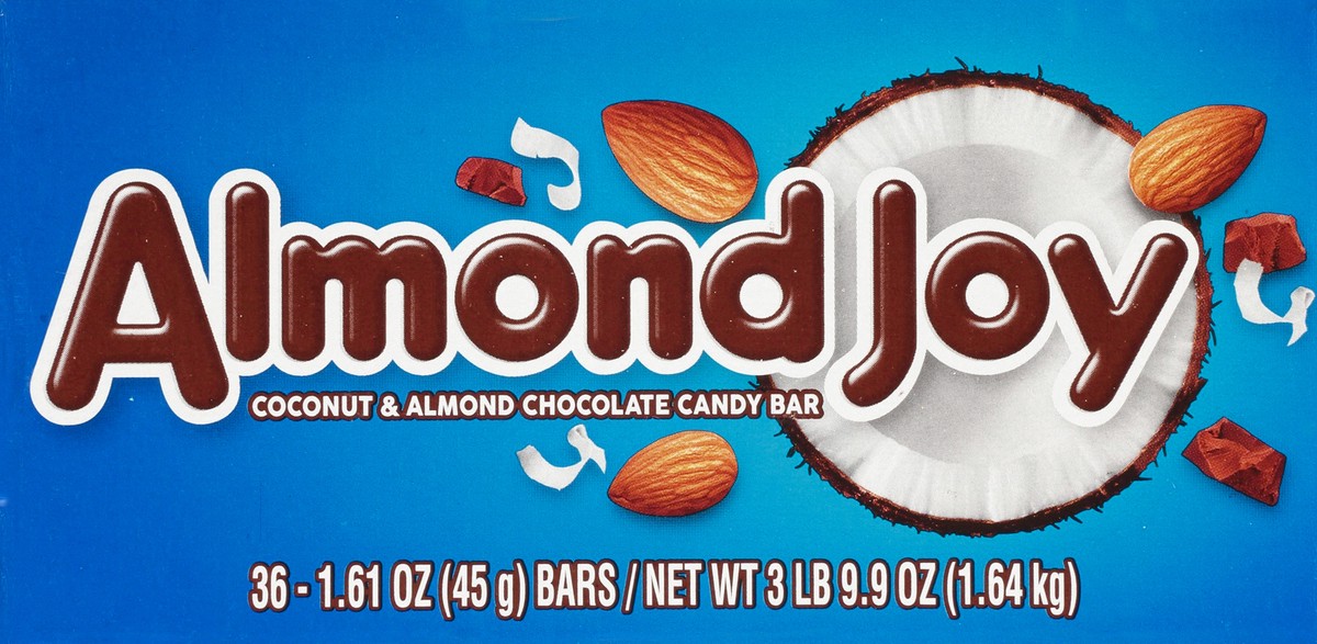 slide 2 of 13, Almond Joy Coconut & Almond Chocolate Candy Bar 36 ea, 36 ct