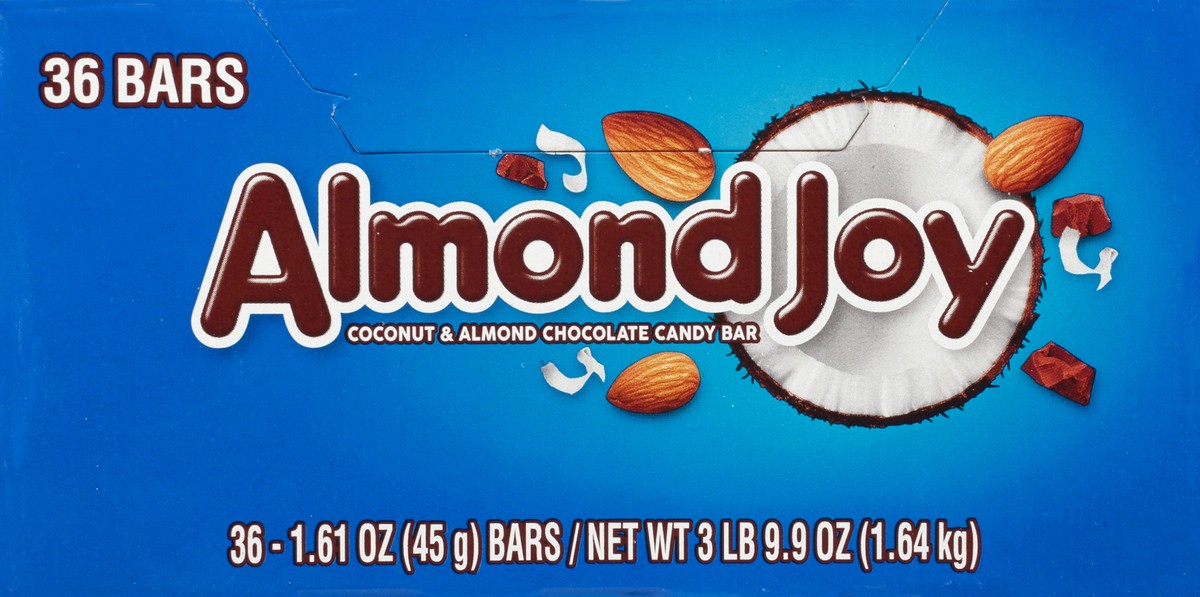 slide 1 of 13, Almond Joy Coconut and Almond Chocolate Candy Bars, 36 Count 1.61 oz, 36 ct
