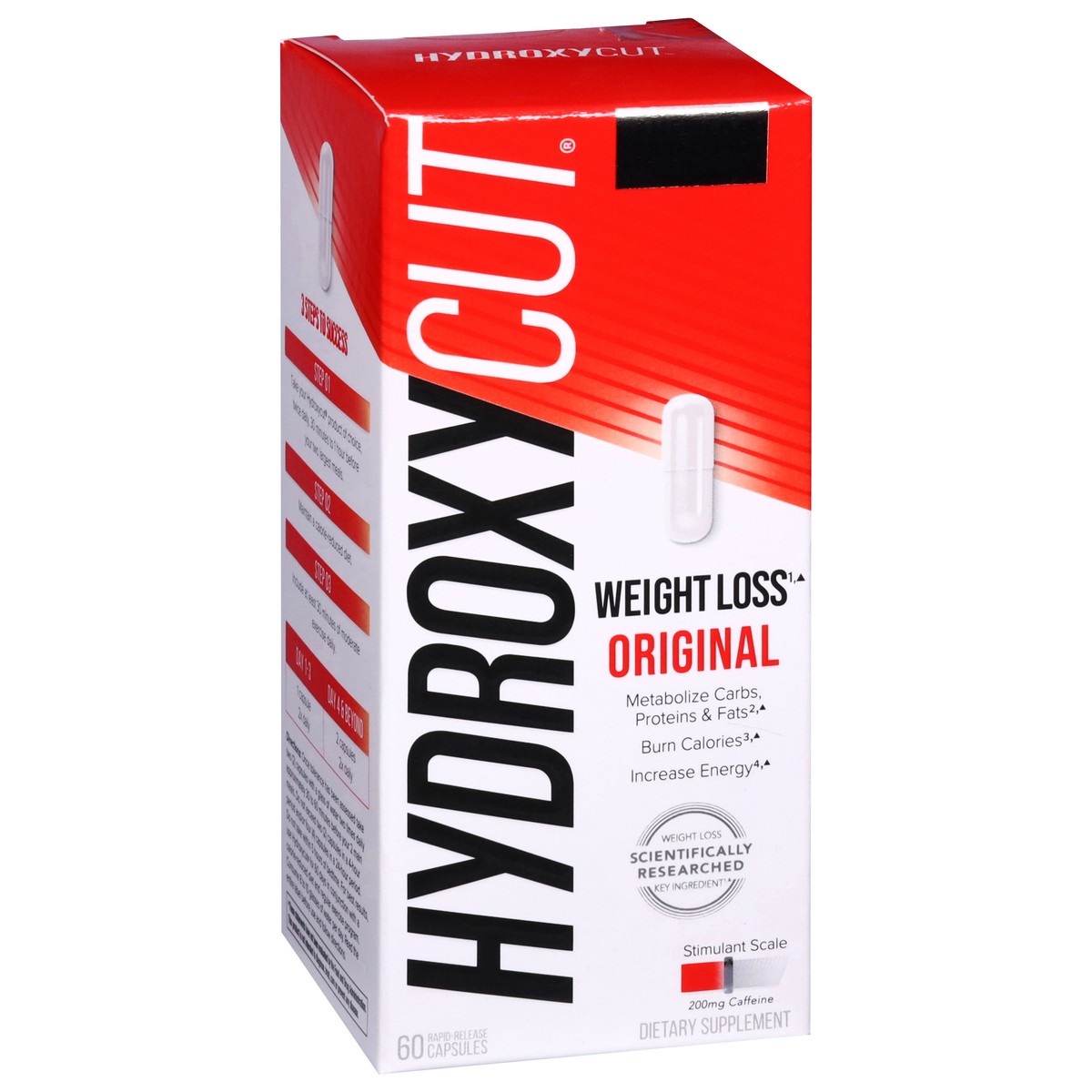 slide 7 of 9, Hydroxycut Rapid-Release Capsules Original Weight Loss 60 Capsules, 60 ct