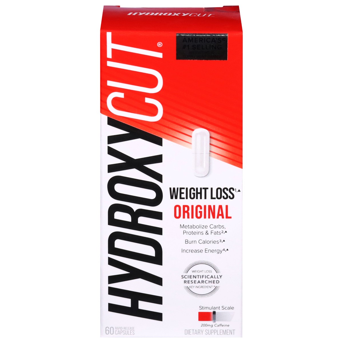 slide 1 of 9, Hydroxycut Rapid-Release Capsules Original Weight Loss 60 Capsules, 60 ct