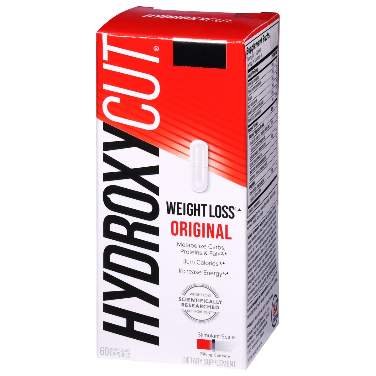 slide 4 of 9, Hydroxycut Rapid-Release Capsules Original Weight Loss 60 Capsules, 60 ct