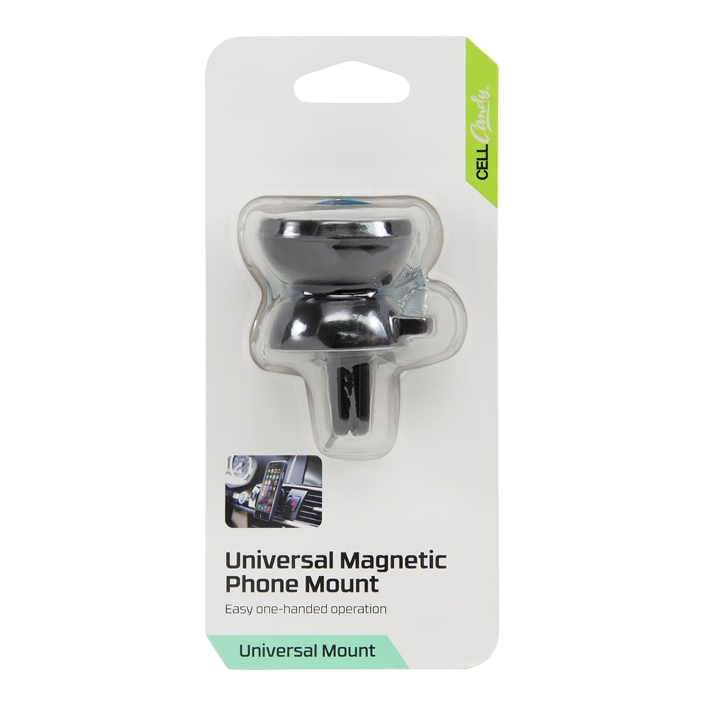 slide 1 of 1, Cellcandy Magnetic Phone Vent Mount - Black, 1 ct