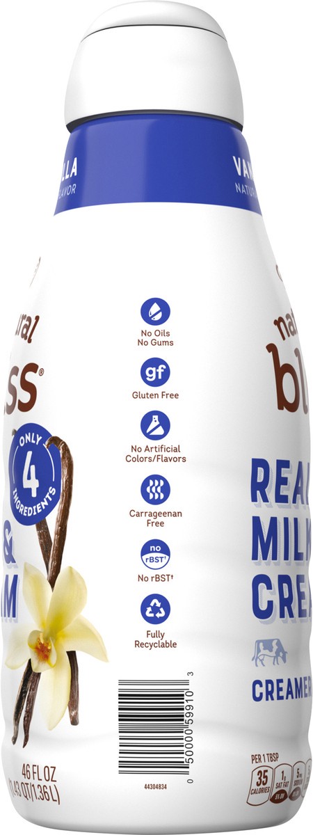 slide 17 of 17, Coffee-Mate Natural Bliss Vanilla Liquid Coffee Creamer, 46 fl oz