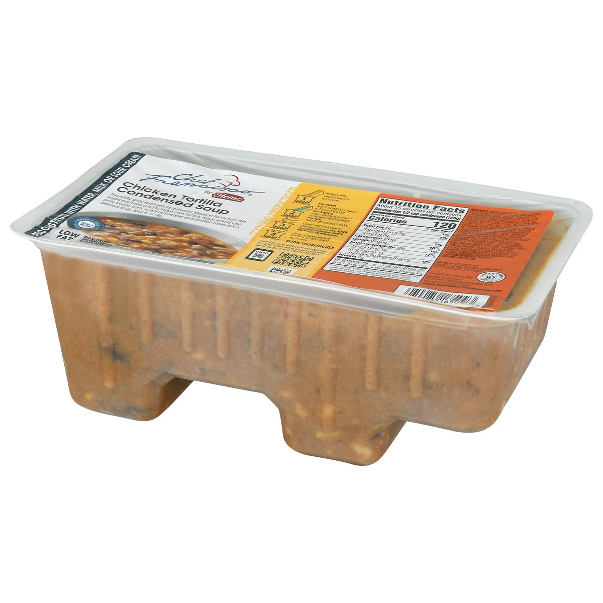 slide 12 of 14, Chef Francisco Chicken Tortilla Condensed Soup 4 lb, 4 lb