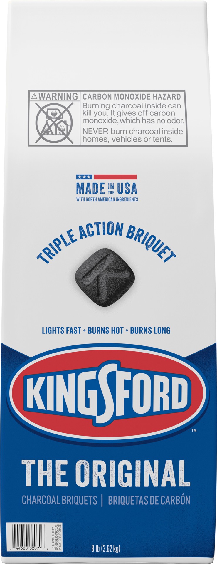 slide 1 of 9, Kingsford Charcoal Briquettes, Original, 8 lb. Bag, 8 lb