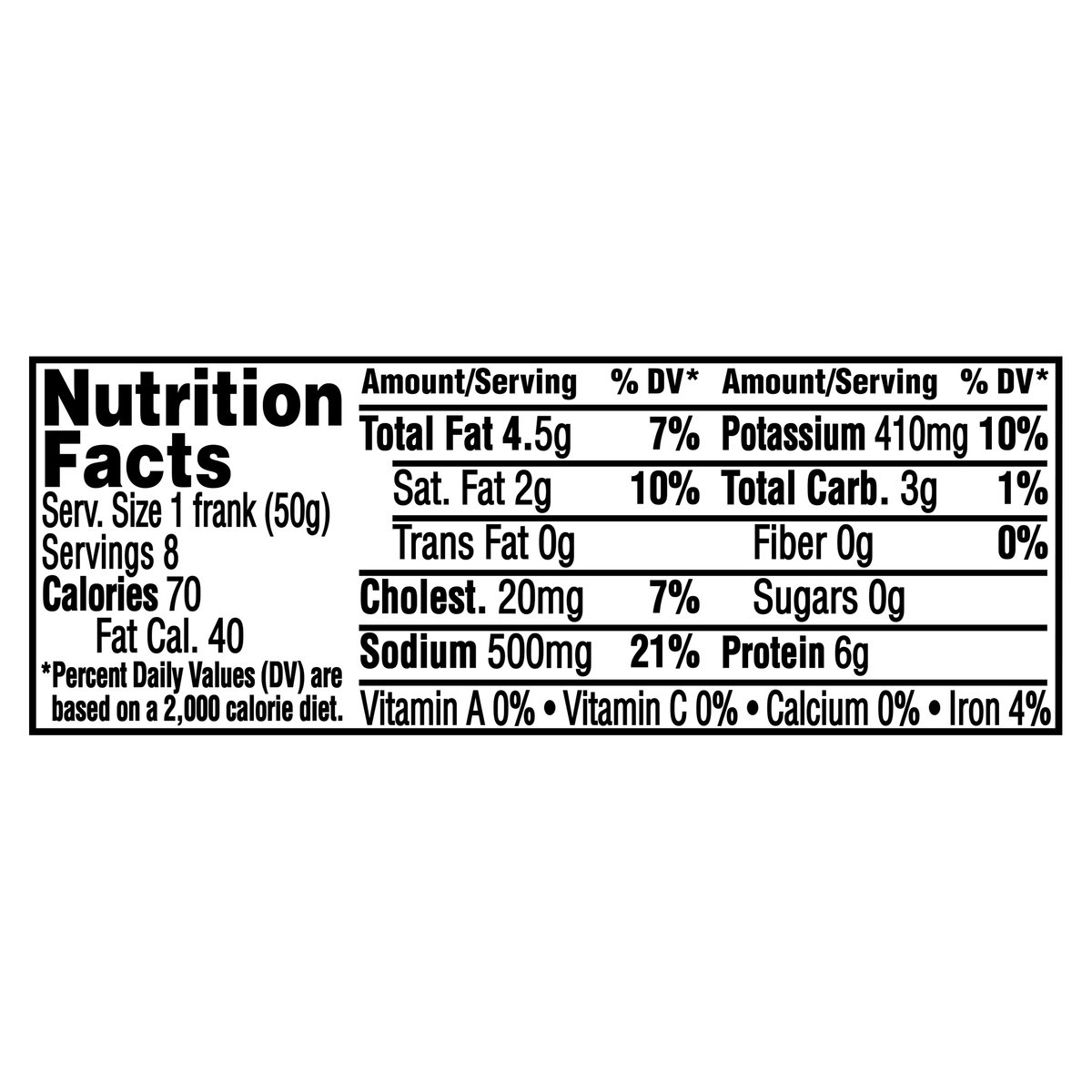 slide 7 of 7, Ball Park Bun Length Hot Dogs, Lean Beef, 8 Count, 396.89 g