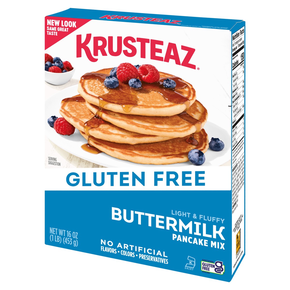 slide 9 of 9, Krusteaz Pancake Mix, 16 oz