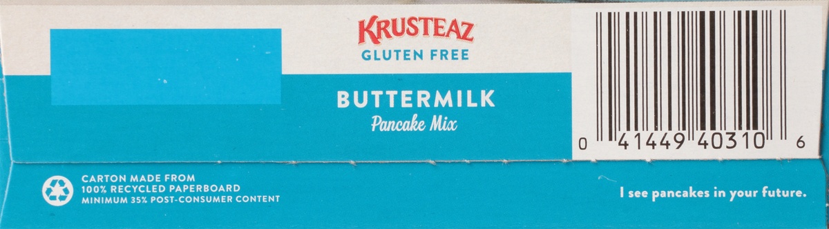 slide 8 of 11, Krusteaz Gluten Free Pancake Mix, 16 oz