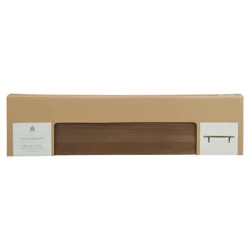 Mcs Wood Shelf With Metal Brackets 23In