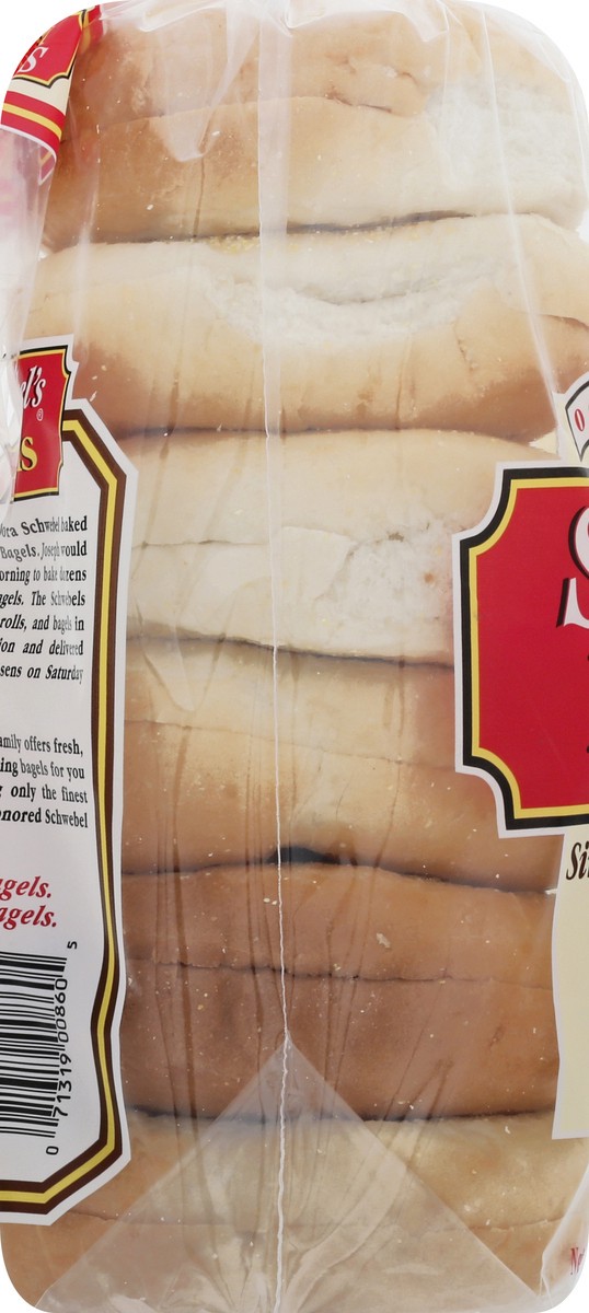 slide 8 of 11, Schwebel's Schwebels Plain Bagel, 15 oz