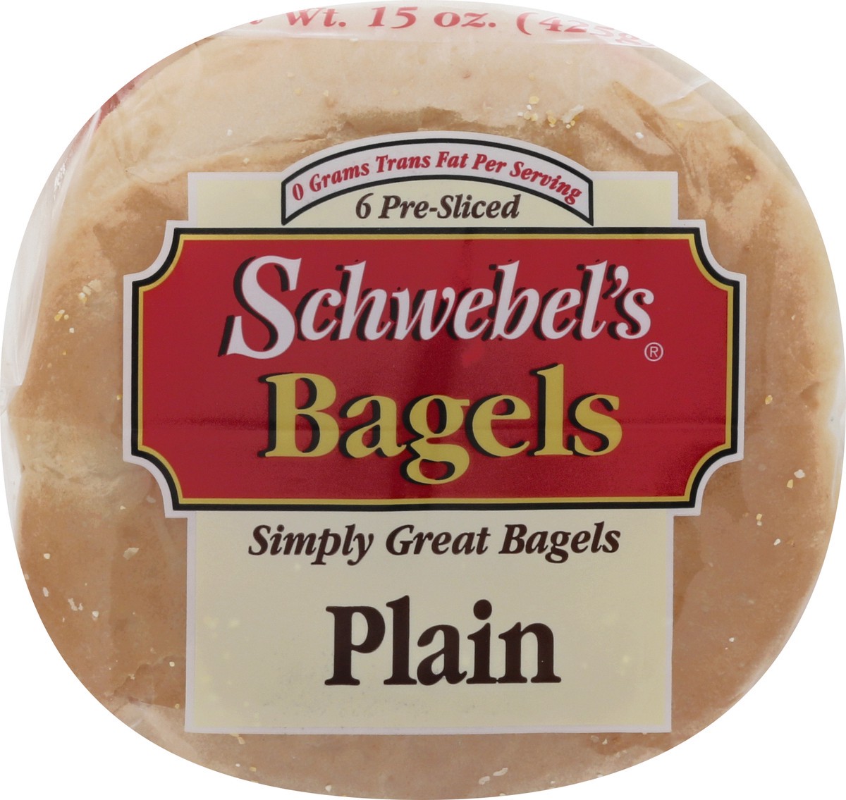 slide 4 of 11, Schwebel's Schwebels Plain Bagel, 15 oz