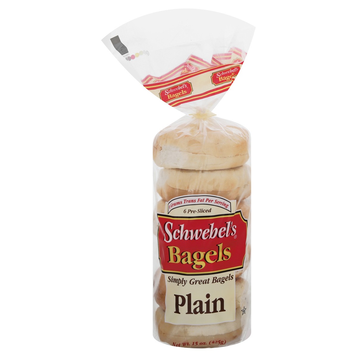 slide 10 of 11, Schwebel's Schwebels Plain Bagel, 15 oz