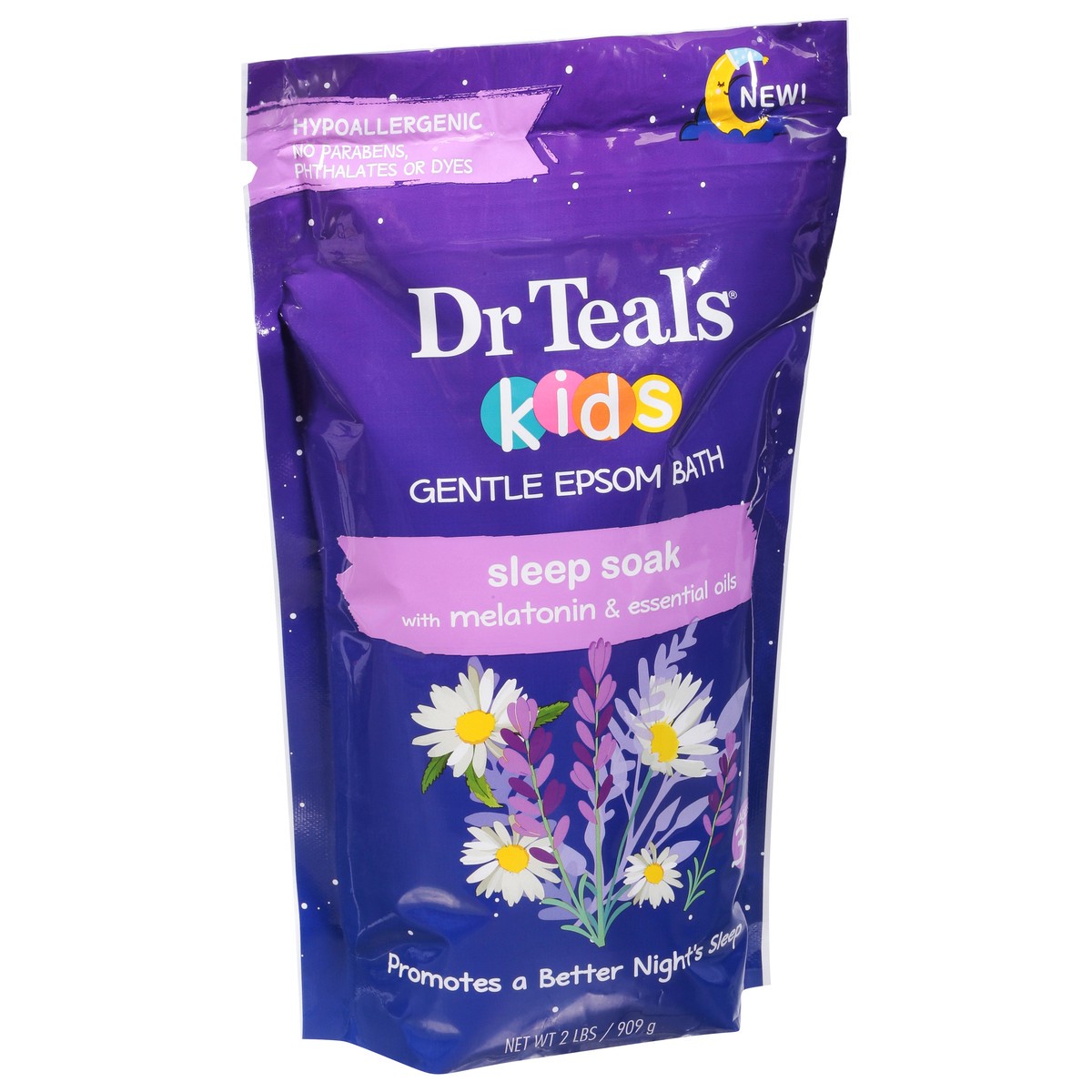 slide 9 of 9, Dr. Teal's Kids Sleep Soak Gentle Epsom Bath 2 lb, 2 lb